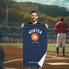 Basketbollshandduk, bussbadduk