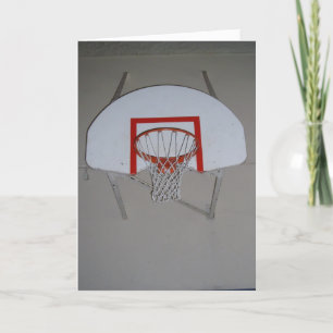 "Basketbollshoop" Födelsedagskort Kort