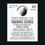 Basketbollsikon, Basketbollkurser Flygblad<br><div class="desc">Basketbollsikon,  Basketball Training Course Advertising Flyers by the Affärskort Store.</div>