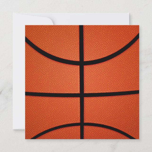 Basketbollsinbjudan Inbjudningar (Framsida)