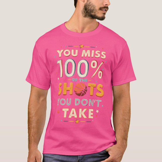 Basketbollsinstruktör Tränar T Shirt (Framsida)