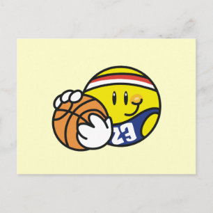 Basketbollskjortor och -gåvor vykort