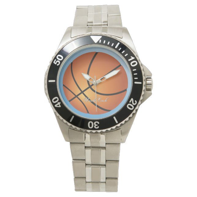 Basketbollskonfigurationens fantastiska Speciella  Armbandsur (Framsida)
