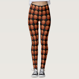 Basketbollskonstruktion - allt-över-skrivarkopplin leggings