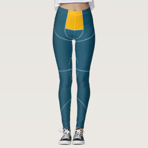 Basketbollskonstruktion fantastisk leggings