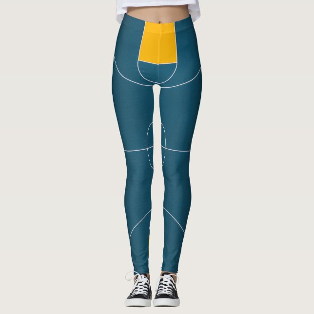 Basketbollskonstruktion fantastisk leggings (Framsida)