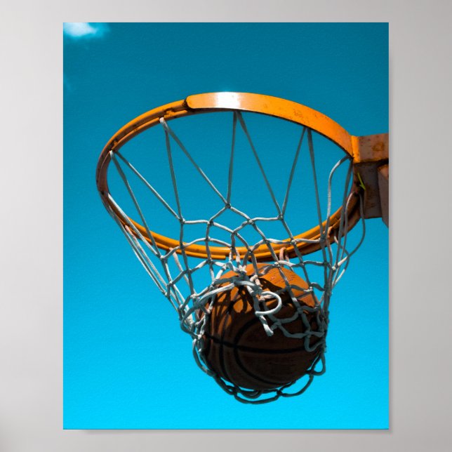 Basketbollskonstruktion fantastisk poster (Framsidan)