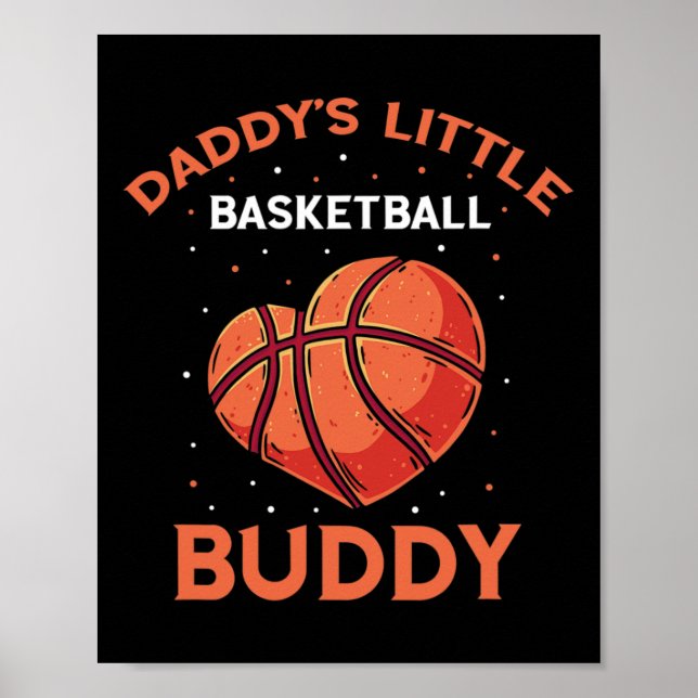 Basketbollskonstruktion - flicka som Kärlek Basket Poster (Framsidan)