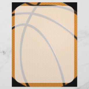 Basketbollskonstruktion i Orange och svart