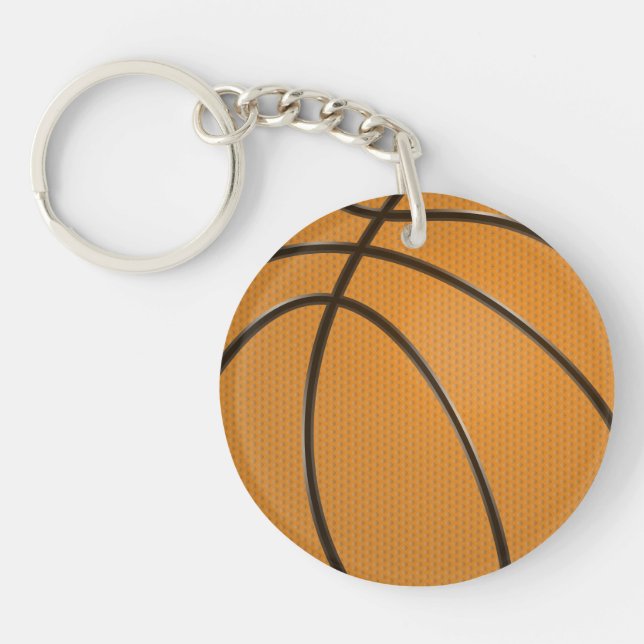 Basketbollskonstruktion i traditionell Orange och  (Framsidan)