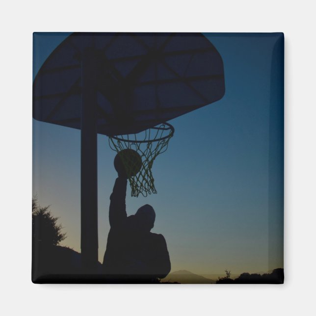 Basketbollskonstruktion Magnet (Framsidan)