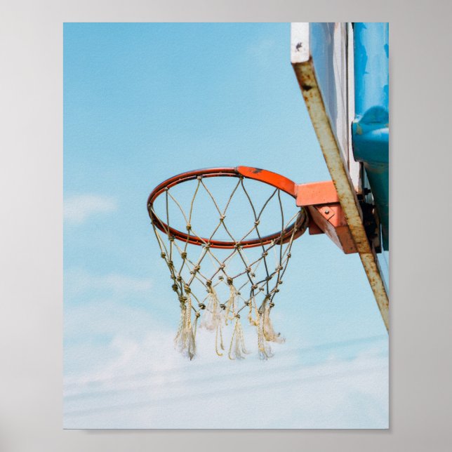 Basketbollskonstruktion Poster (Framsidan)
