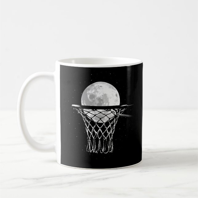 Basketbollsmåne Kaffemugg (Vänster)