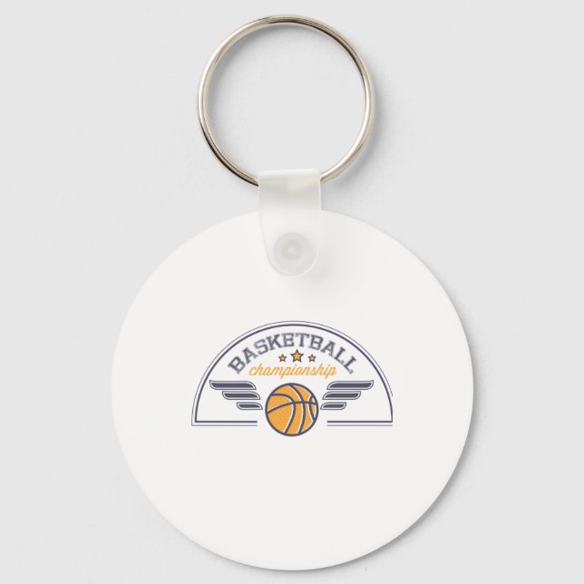 Basketbollsmästerskap  nyckelring (Framsida)
