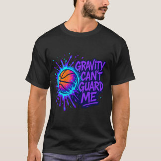 Basketbollsoffert - Gravity kan inte skydda mig T Shirt