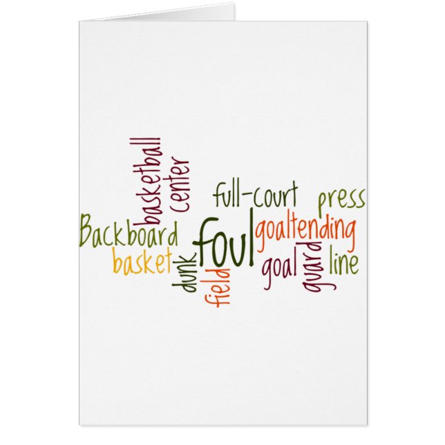 Basketbollspel.png Hälsningskort (Framsidan)