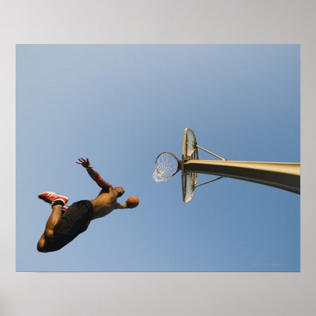 Basketbollspelare 2 poster (Framsidan)