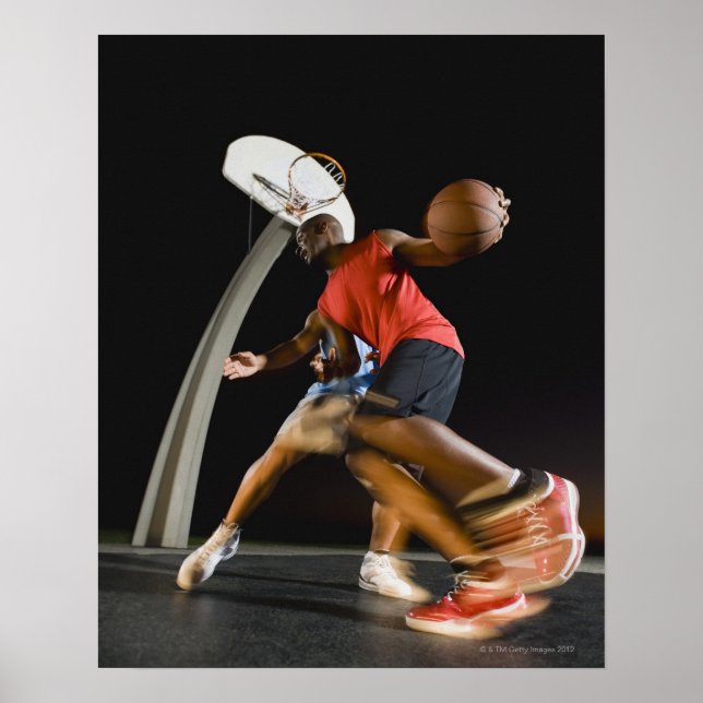 Basketbollspelare 2 poster (Framsidan)