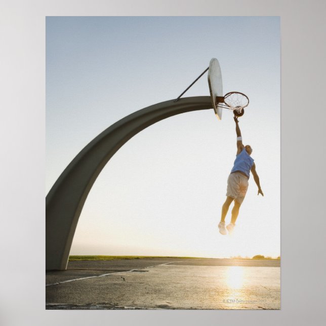 Basketbollspelare 3 poster (Framsidan)