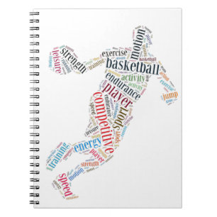 Basketbollspelare Anteckningsbok