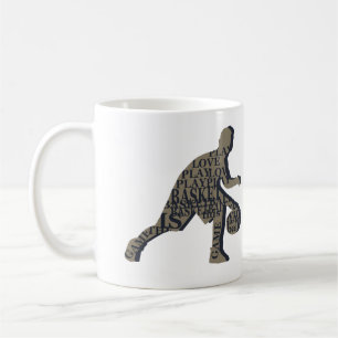 Basketbollspelare Kaffemugg