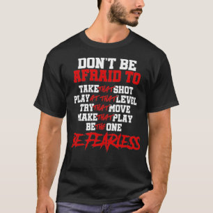 Basketbollspelare, sportspelare och Coac T Shirt