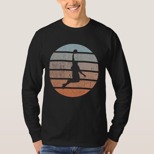 Basketbollspelaren T-Shirt (Framsida)