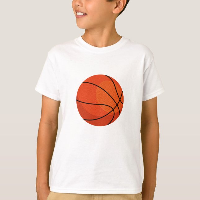 Basketbollsport T Shirt (Framsida)