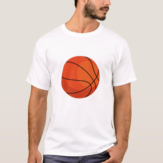 Basketbollsport T Shirt (Framsida)