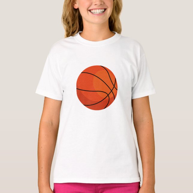 Basketbollsport T Shirt (Framsida)