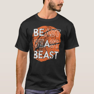 Basketbollsportarna är utspridda i Beast T-S T Shirt