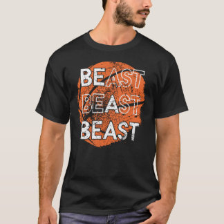 Basketbollsportarna är utspridda i Beast T-S T Shirt