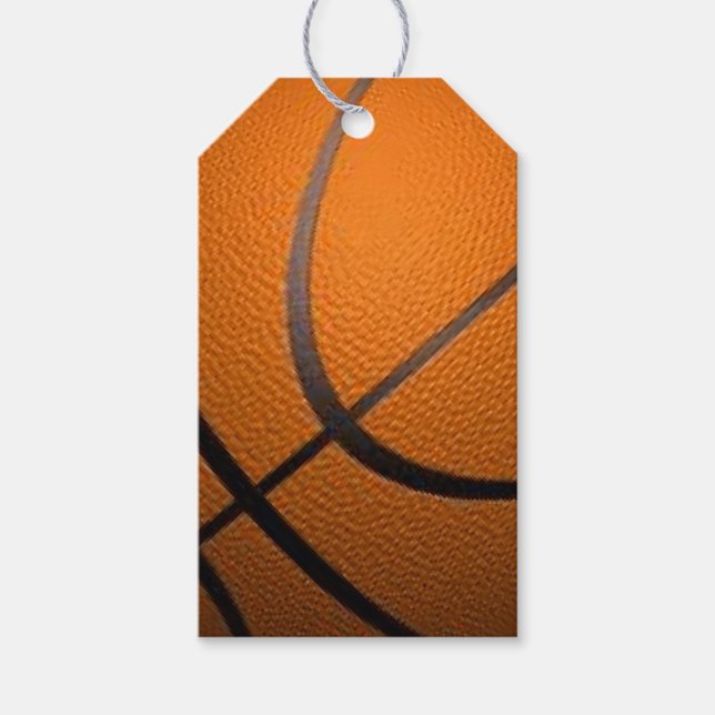 Basketbollsportsdesign Presentetikett (Framsidan)
