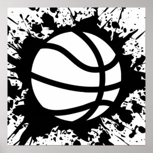 basketbollstänk poster