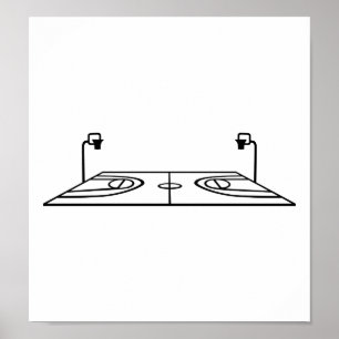 Basketbollstol Poster