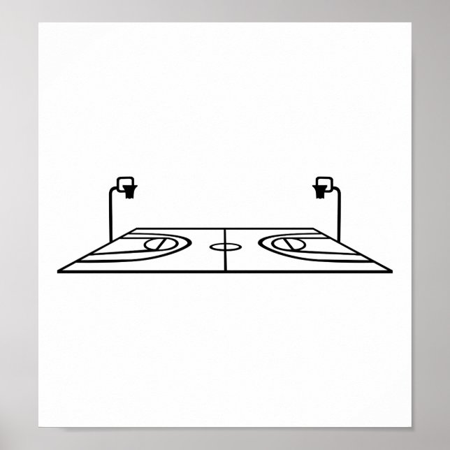Basketbollstol Poster (Framsidan)