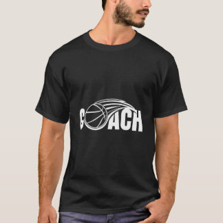 Basketbollstränare Coachar Basketbollspelare Träna T Shirt