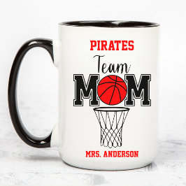 Basketbollteamet Mamma ditt team Mugg