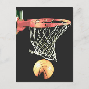 Basketbollvykort Vykort