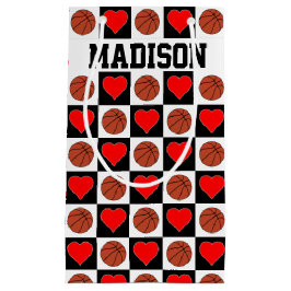 Basketbullar & Hearts Anpassningsbar Player Namn G