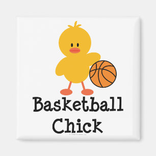Basketchickmagnet Magnet