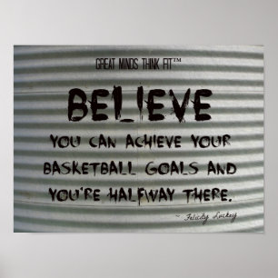 Basketcitationsteckengrafitti på korrugerat järn poster