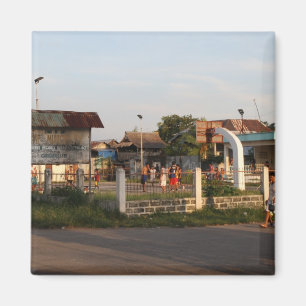 Basketdomstol Magnet