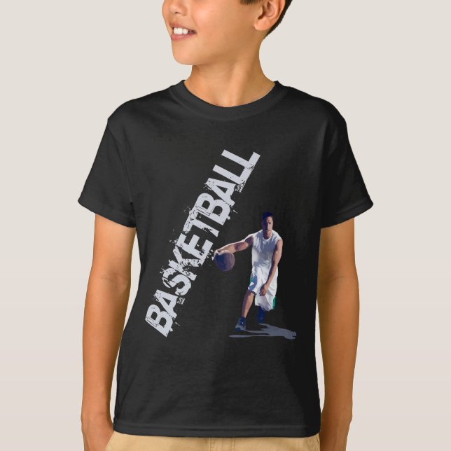 Basketdribbling T Shirt (Framsida)