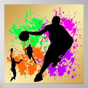 Basketdrömaffisch Poster