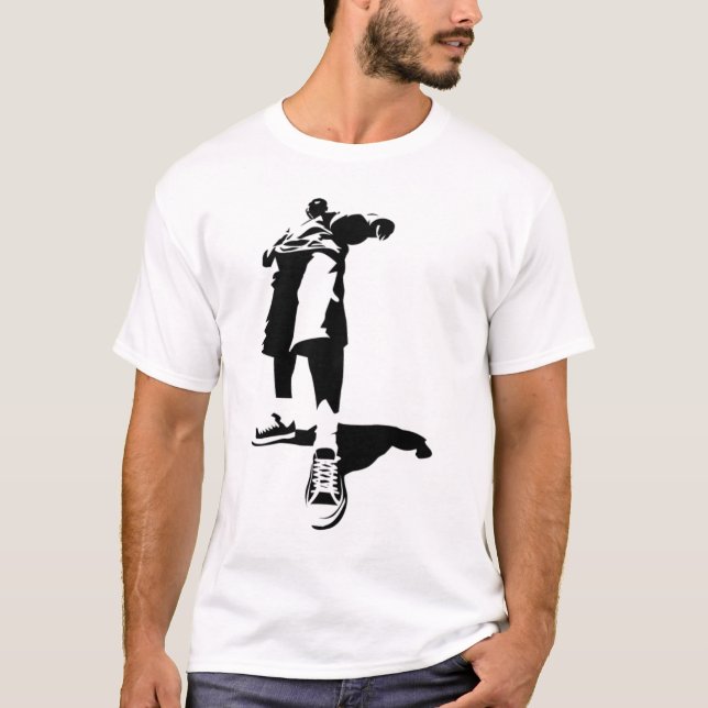 BasketDude T-shirt (Framsida)
