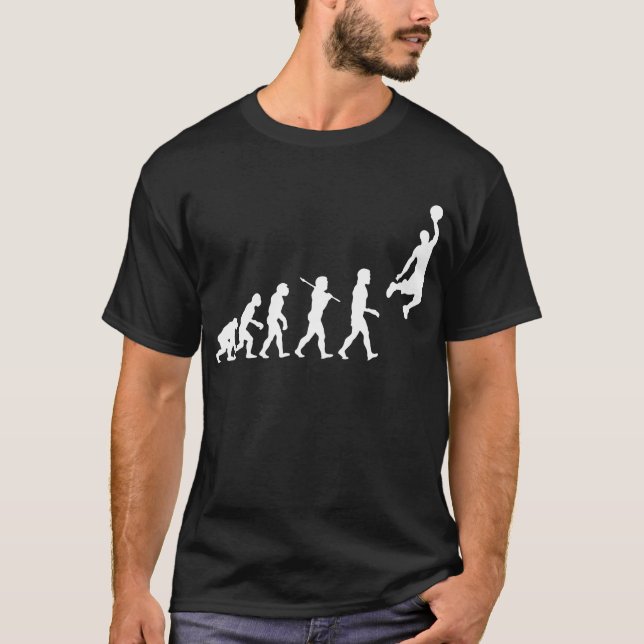 Basketevolution Tee Shirt (Framsida)