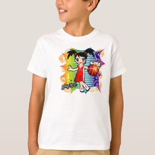 basketflicka t shirt