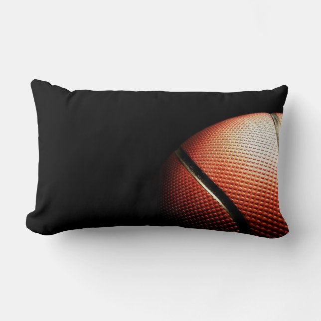 basketfotoslutet kudder upp lumbarkudde (Framsida)