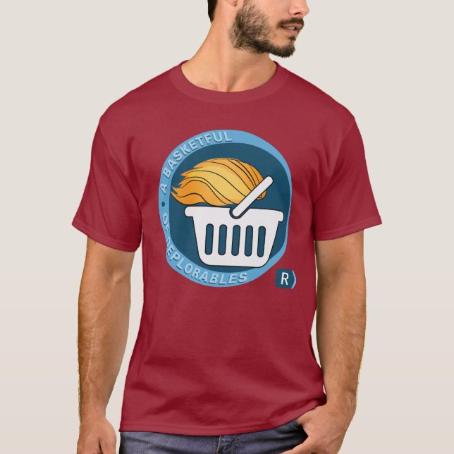 Basketful av Deplorables Tee Shirt (Framsida)